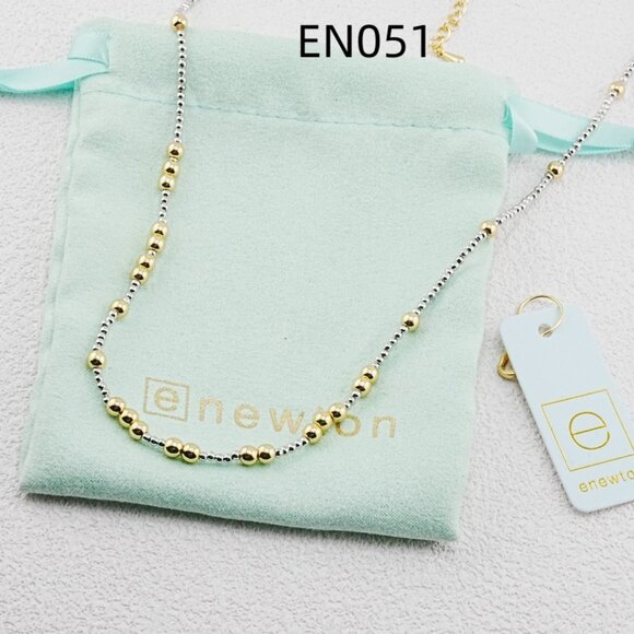 Enewton Two-Tone Bead Necklace - Picture 5 of 7